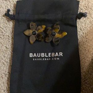 Baublebar tortoise flower studs
